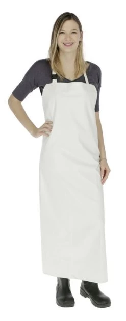KERBL Melkerschürze Und Waschschürze 100 Cm X 125 Cm, Weiß
