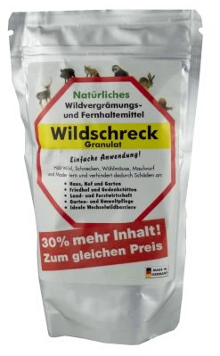 Wildschreck Granulat - Natürliches Wildvergrämungs- Und Fernhaltemittel 650g