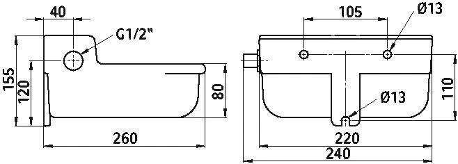Kerbl 22190 Schwimmertränkebecken, 2 L 4 Kerbl 22190 Schwimmertränkebecken, 2 L – Bild 2