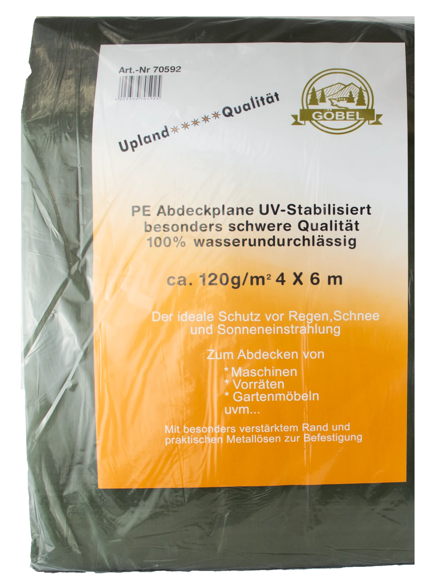 PE Abdeckplane 4x6m - 100% Wasserundurchlässig 3 PE Abdeckplane 4x6m - 100% Wasserundurchlässig