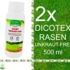 2 X Dicotex Rasenunkraut-Frei Von Dr. Stähler, 500 Ml Flasche - Selektives Herbizid Auf Rasenflächen -Landwirtschaftliche Produkte 2x dicotex min
