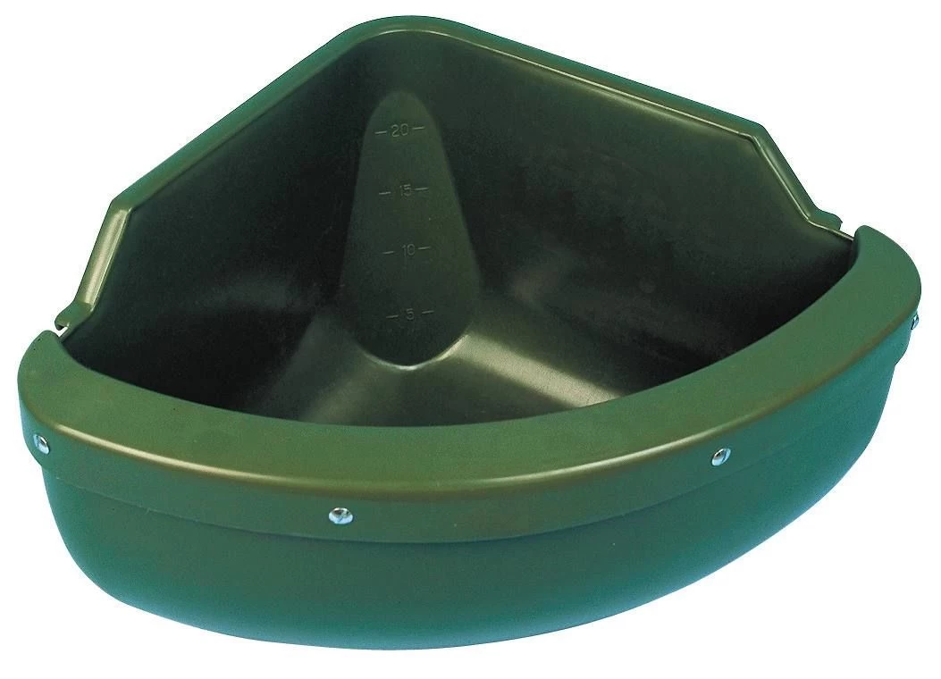 KERBL Pferdefuttertrog Ecktrog Mit Beißkante - 31 Liter - Futter Trog Pferde 3 KERBL Pferdefuttertrog Ecktrog Mit Beißkante - 31 Liter - Futter Trog Pferde