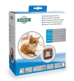 PetSafe Staywell® Luxus-Magnetische Katzenklappe Holzfarben K420SGIFD