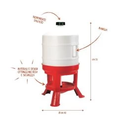Geflügeltränke Mit 30 Litern Fassungsvermögen - Ideal Für Die Wasserversorgung Von Geflügel -Landwirtschaftliche Produkte 70233 1