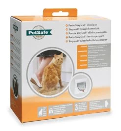 PetSafe Staywell® Klassische Manuelle Katzenklappe Mit Vier Verschlußmöglichkeiten K917SGIFD Mit Rahmen -Landwirtschaftliche Produkte 917sgifd package
