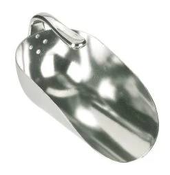 KERBL Abwiegeschaufel Aluminium Mit Innengriff Für 2000 Gramm