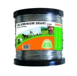 Weidezaundraht Aus Aluminium - 400m Länge
