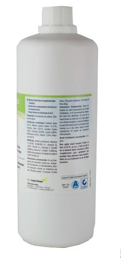 Vitaminkonzentrat AD3EC - 1 Liter, Für Junghennen & Legehennen 8 Vitaminkonzentrat AD3EC - 1 Liter, Für Junghennen & Legehennen -Landwirtschaftliche Produkte ansicht hinten