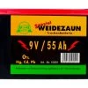 Weidezaun Batterie 9V 55 Ah Zink Kohle Trockenbatterie Weidezaunbatterie Elektrozaun