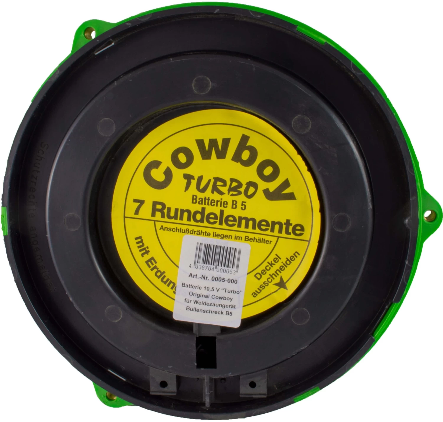 Weidezaun Batterie Cowboy 10,5 Volt - Original Für Eider Bullenschreck 4 Weidezaun Batterie Cowboy 10,5 Volt - Original Für Eider Bullenschreck – Bild 2