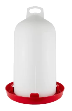 KERBL Doppelmanteltränke 12 Liter - Aus Stabilem Kunststoff Mit Doppelzylinder