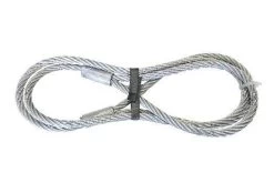 KERBL Drahtseil Mit 2 Schlaufen, 2,0 M X 12 Mm, Tragkraft 1250 Kg