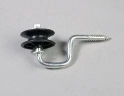 KERBL Eckrolle Klein Für Litzen Und Kordel 25 Stück Beutel - Eckisolator Für Litze Und Seil -Landwirtschaftliche Produkte eckrolle klein fuer litzen und kordel 1