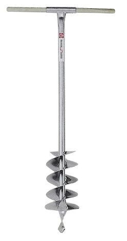 KERBL Erdbohrer Mit Holzgriff Und 150 Mm Durchmesser