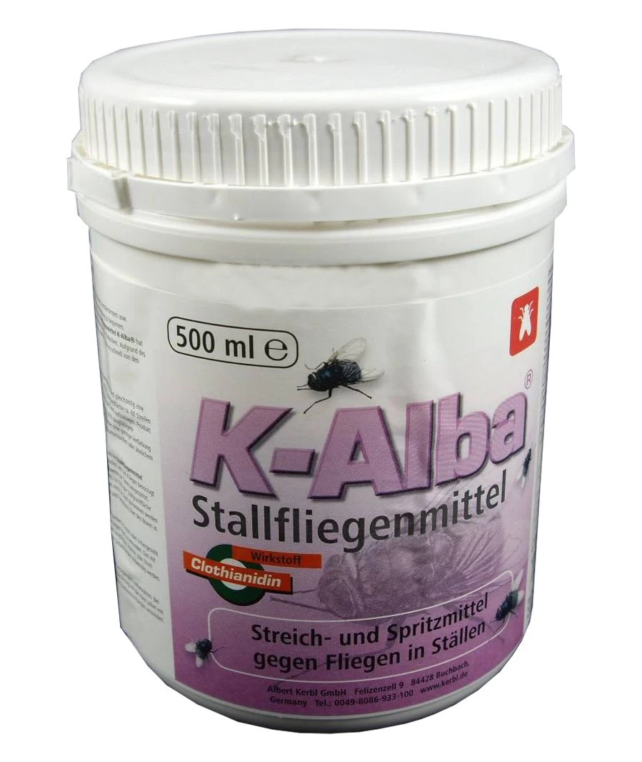 KERBL Fliegenmittel Fliegengift K-ALBA 500 Ml Spritzmittel Streichmittel Insekten Fliegenköder 3 KERBL Fliegenmittel Fliegengift K-ALBA 500 Ml Spritzmittel Streichmittel Insekten Fliegenköder