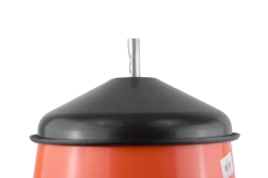 Geflügelfutterautomat 10kg Zum Stellen Oder Aufhängen -Landwirtschaftliche Produkte futterautomat oben