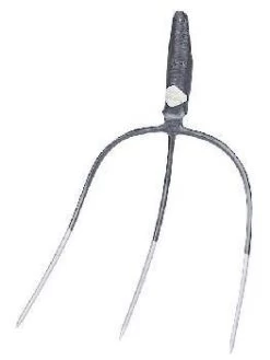 KERBL Heugabel Victoria, 3 Zinken, 37 X 32 Mit Federdülle