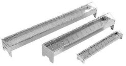 Junghennentrog 100 Cm Verzinkt Jungtiertrog Geflügeltrog Aus Metall