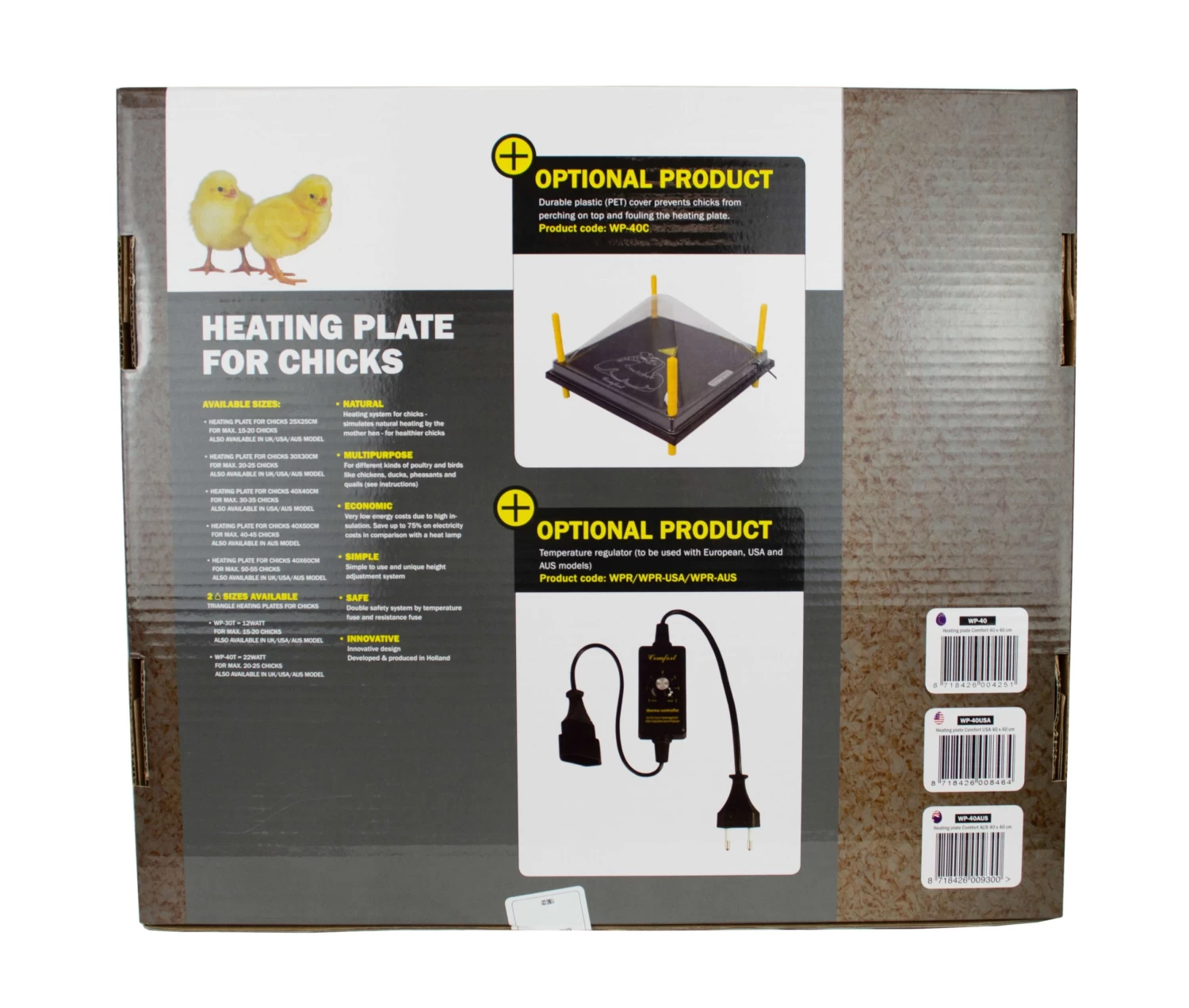 Wärmeplatte Für Küken 'Comfort' - 40x40cm 4 Wärmeplatte Für Küken 'Comfort' - 40x40cm – Bild 2