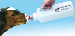 Gewa Kälberflasche 3 Liter Mit Haltegriff - Milchflasche Für Kälber Tränke Calf Drencher -Landwirtschaftliche Produkte kaelbermilchflasche 3 ltr mit haltegriff 1