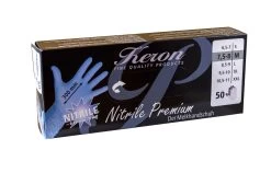 Keron Nitrilhandschuhe Premium 300 Mm, 50 Stück, Gr. M