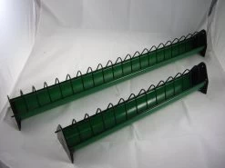 Kükenfuttertrog 75 Cm Grün Küken Geflügel Hühner Futterautomat Enten Futterspender -Landwirtschaftliche Produkte kuekenfuttertrog 75 50 cm gruen 1