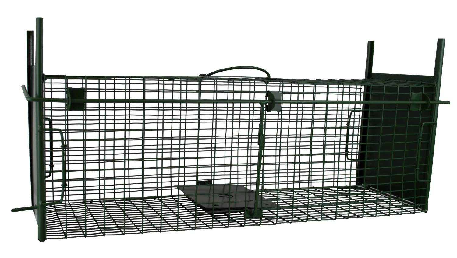 Lebendfalle Mit 2 Türen - Kastenfalle 64cm 4 Lebendfalle Mit 2 Türen - Kastenfalle 64cm – Bild 2