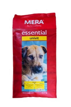 Mera Essential Univit 12,5 Kg Premium Adult Hunde Futter Von Mera Mit Geflügel 061450