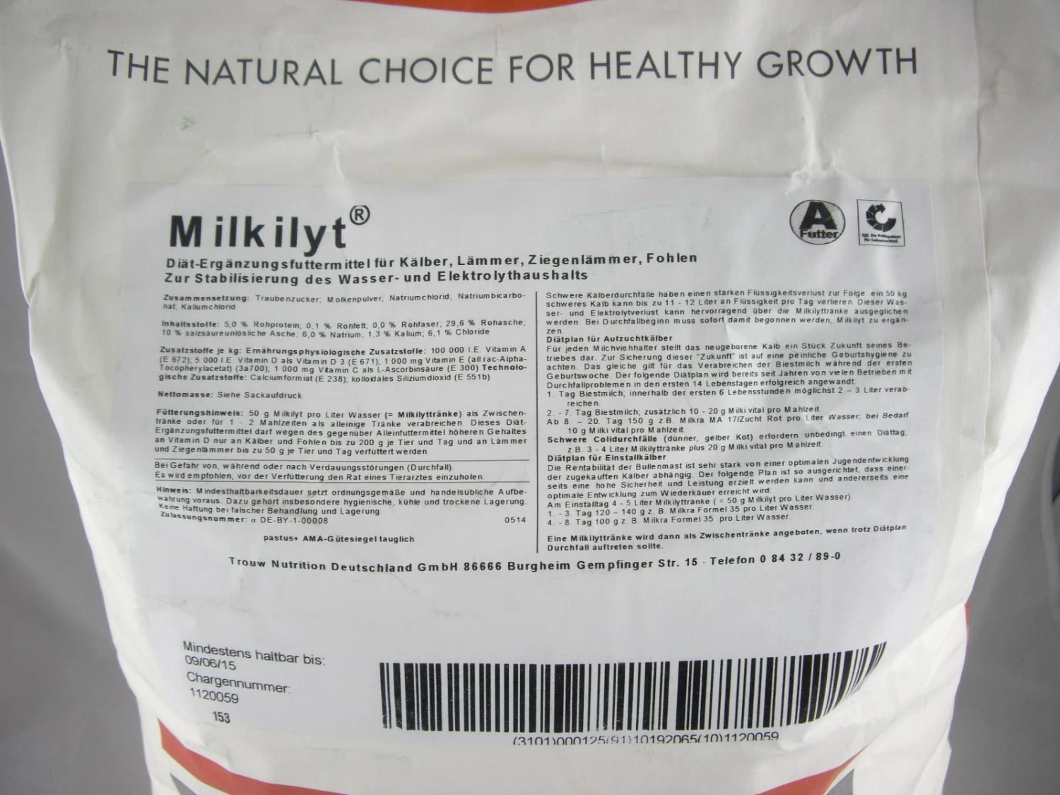Milkilyt® - 12,5 Kg Diät-Ergänzungsfuttermittel Für Kälber, Lämmer, Ziegenlämmer, Fohlen 4 Milkilyt® - 12,5 Kg Diät-Ergänzungsfuttermittel Für Kälber, Lämmer, Ziegenlämmer, Fohlen – Bild 2