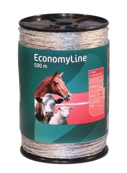 KERBL Monolitze 500 M. Transparent, 2 X 0,5 Mm Verzinkter Eisendraht