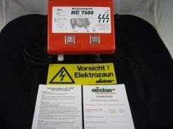 EIDER Weidezaun Netzgerät NE 7500 - Für Lange Zaunanlagen Mit Starkem Bewuchs