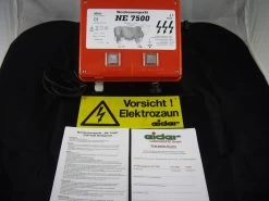 EIDER Weidezaun Netzgerät NE 7500 - Für Lange Zaunanlagen Mit Starkem Bewuchs -Landwirtschaftliche Produkte ne7500 2