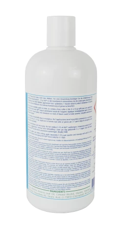 NJP® Liniment Euterpflege 500 Ml Euterpflegemittel 1556 Pfefferminzöl Landmans Kerbl -Landwirtschaftliche Produkte njp liniment r ckseite