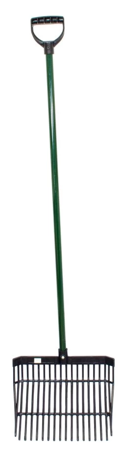 Pferdedunggabel Aus Kunststoff Mit Metallstiel - Dunggabel Bollengabel