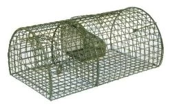 KERBL Ratten-Massenfänger MultiRat Lebendfalle Halbrund Rattenfalle 40cm Falle