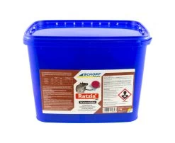 Ratzia 3G Weizenköder < 0,0029% 3kg Difenthialon Rattengift Mäusegift Giftweizen