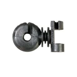 EIDER Zusatzisolator Klemmfix Schwarz - 50 Stück / Pack - Ersatzisolator