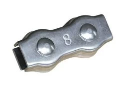 KERBL Seilverbinder Aus Edelstahl Für 8mm Weidezaun - 10 Stück / Paket