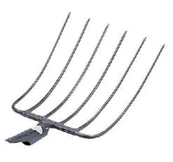 Silo- Und Laubgabel Victoria, 6 Zinken 35 X 31, Mit Federdülle