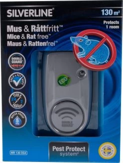 Silverline® Pest Protection System Mausfrei & Rattenfrei 130 M²