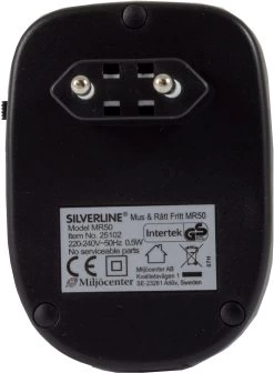 Silverline® Pest Protection System Mausfrei & Rattenfrei 50 M² -Landwirtschaftliche Produkte silverline mausfrei rattenfrei 50m r ckseite