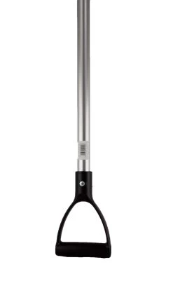 Ersatzstiel Mit D-Griff 95cm - Ersatzstiel Aluminium Für Pferdedunggabel Mini