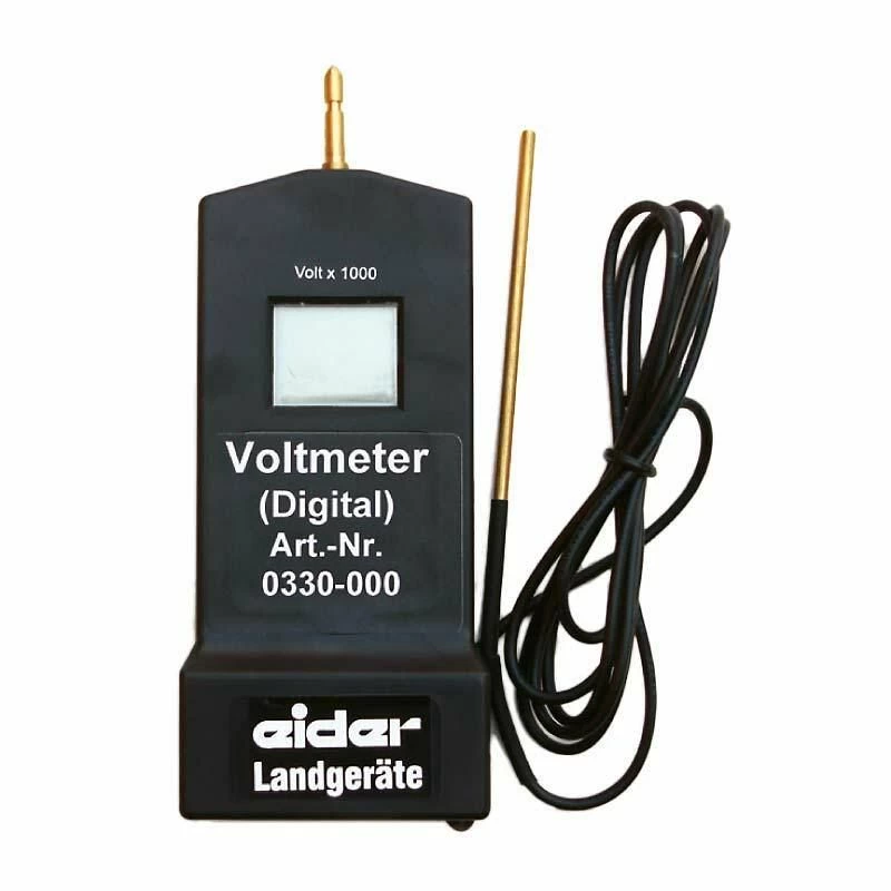 EIDER Digital Voltmeter - Zur Messung Der Spannung An Gerät Und Zaun