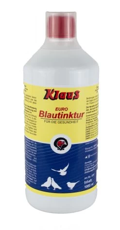 Original Klaus Euro-Blautinktur 1000 Ml - Blautropfen