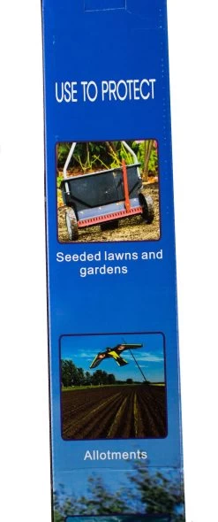 Vogelscheuche Bird Scarer Kite 7m - Black Hawk Kite -Landwirtschaftliche Produkte vorne unten2