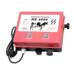 EIDER Weidezaun Netzgerät NE 4000 - Für Alle Tierarten Und Normale Zaunanlagen Mit Mittlerem Bewuchs