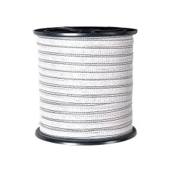 EIDER Breitband Weiß - 200m X 4cm Mit 9 X 0,20 + 4 X 0,30 Niroleiter