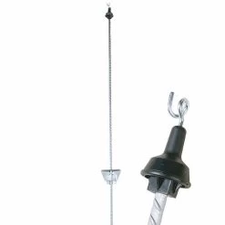 EIDER Weidezaunstab Oval Mit Drahtöse 105 Cm - 25 Stück/Karton