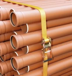 KERBL Zurrgurt 2-teilig, 1000 X 5 Cm Orange, 4000 Kg -Landwirtschaftliche Produkte zurrgurt 2 teilig 5 cm orange 4000 kg 3